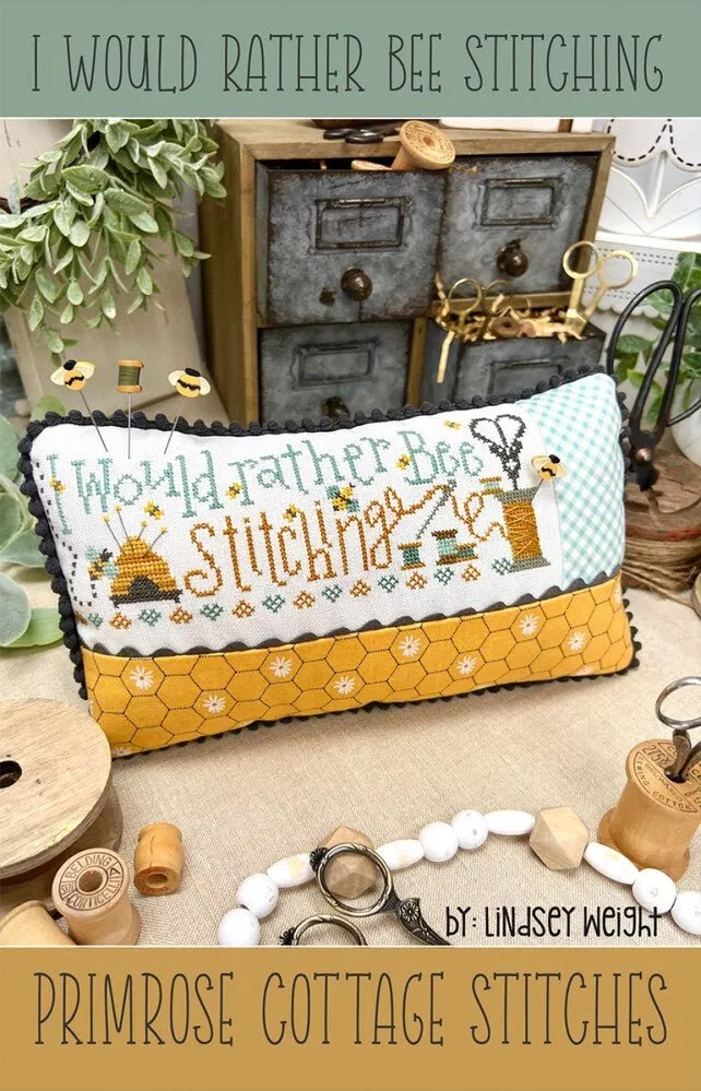 I Would Rather Be Stitching Cross Stitch Pattern