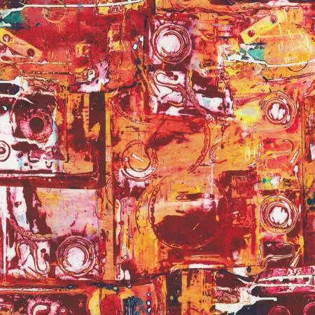 Industrial Imprints - Metal Objects Pomegranate