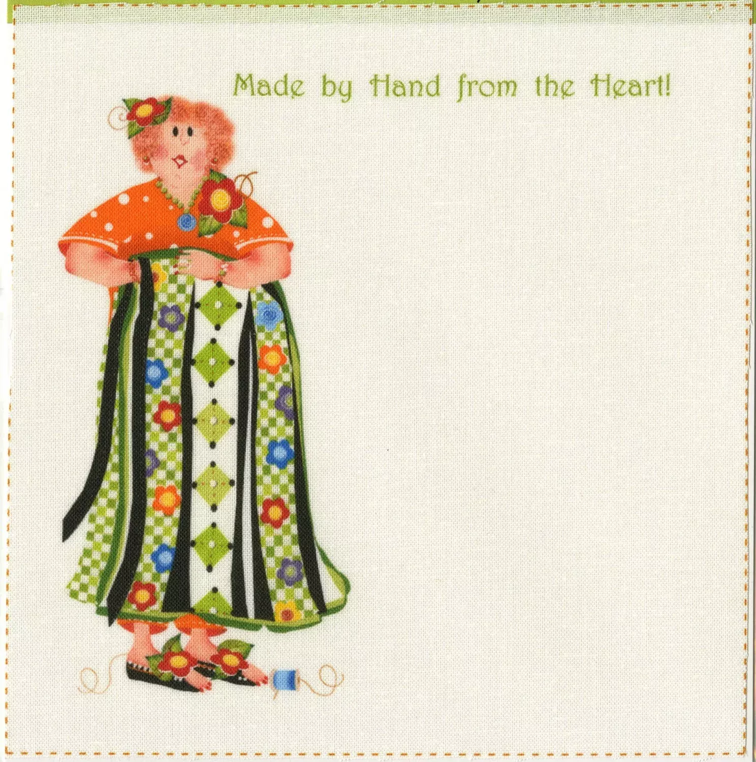 Jody Houghton - FAITH Quilt Label 2 per pack