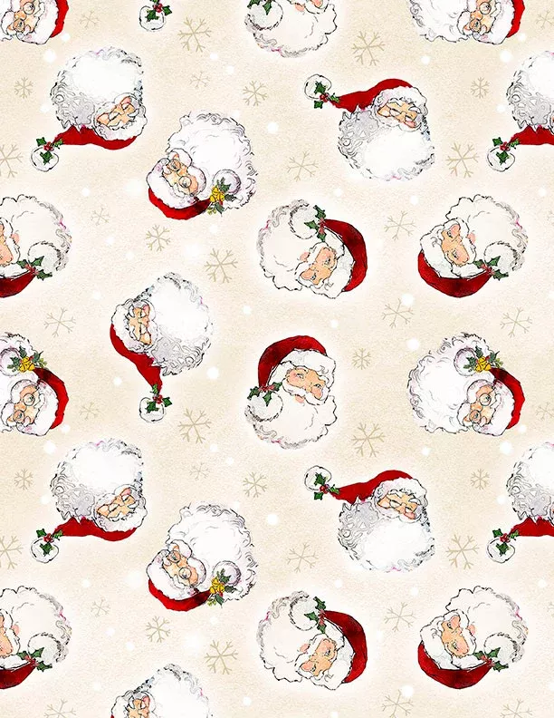 The Jolly North: Santa Head Toss Cream