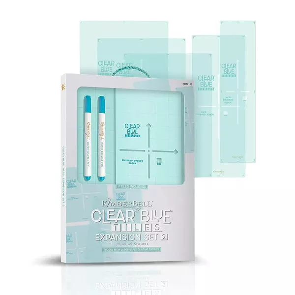 Kimberbell Clear Blue Tiles: Expansion Set Set 2
