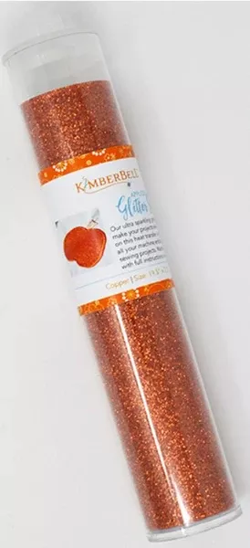 Kimberbell Orange Applique Glitter Sheet