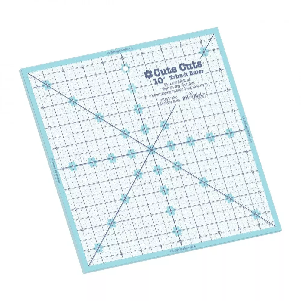 Lori Holt Trim It Ruler 10in Square Ruler