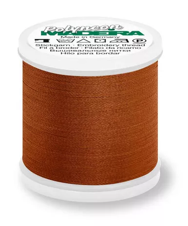 Madeira - Polyneon - Polyester Embroidery/Sewing Thread - 220 Yards - Color 1856 Dark Maple