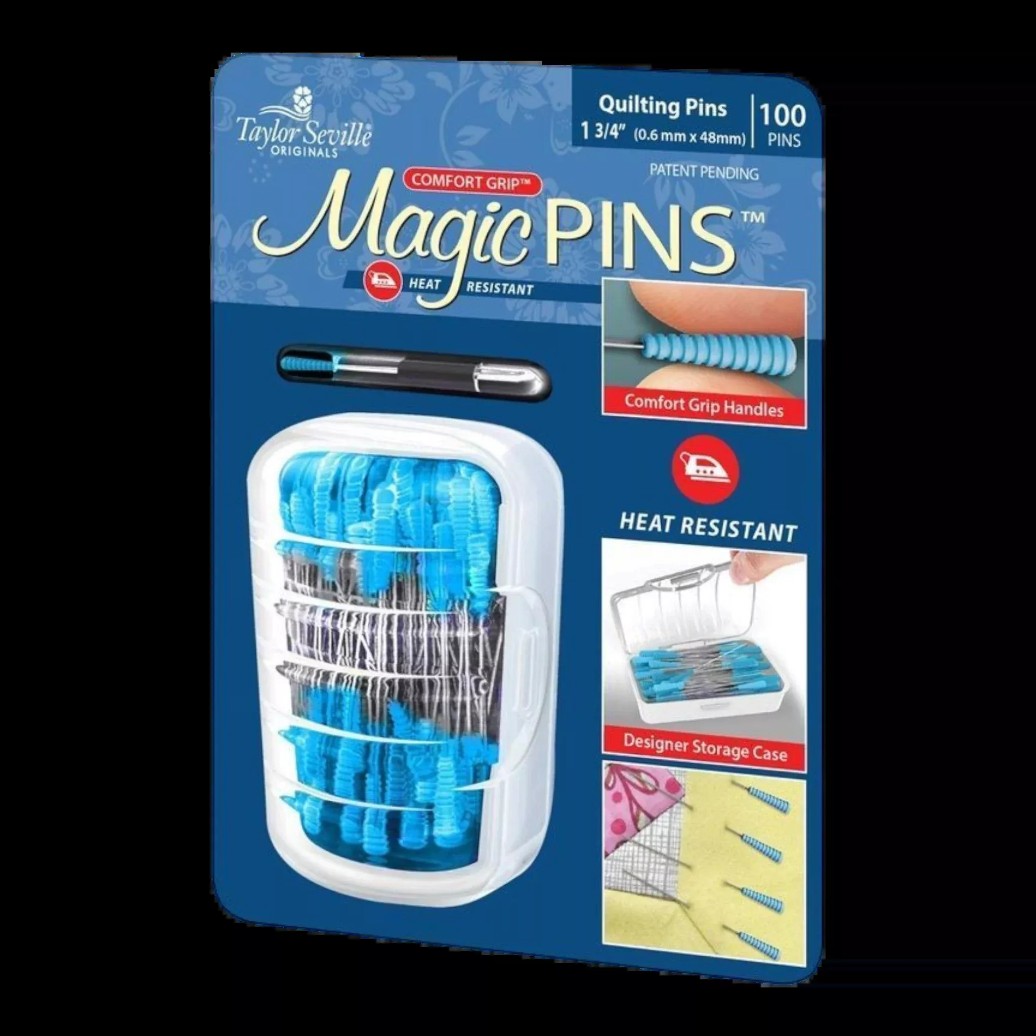 Magic Pins In Designer Case 100pc