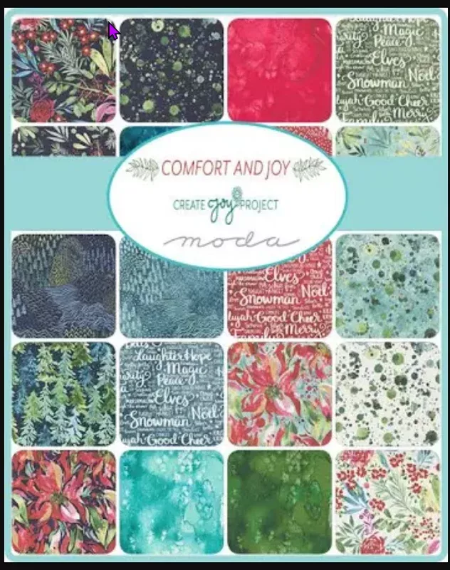 MODA Comfort & Joy - MINI Charm Pack - 42pc