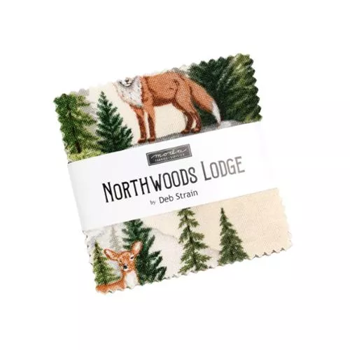 Northwoods Lodge Mini Charm