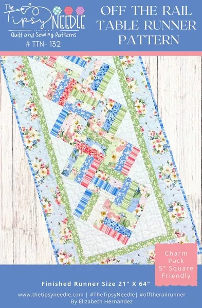 Off The Rail Table Runner Pattern