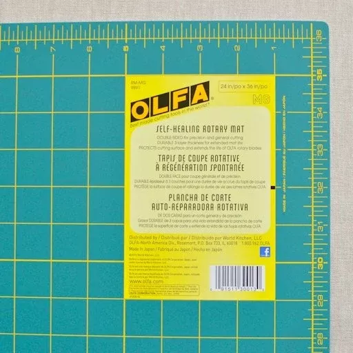Olfa : Self-Healing Rotary Mat : Various Sizes : Store Pick Up Only
