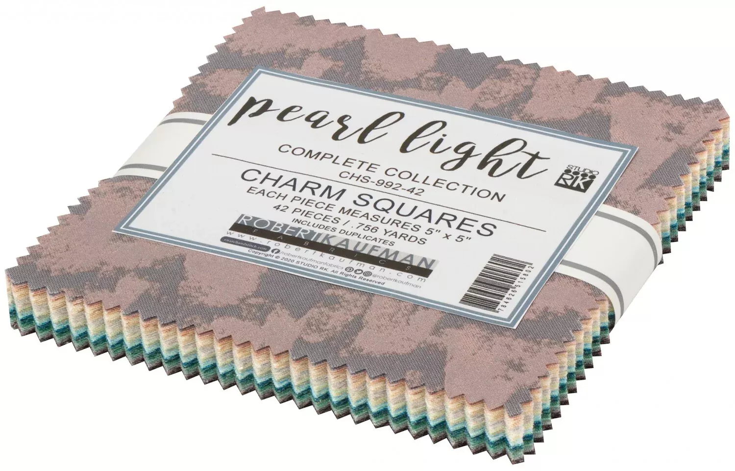 Pearl Light - 5 in Charm Pack - 42 pc