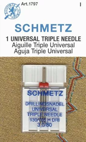 Schmetz Universal Triple Needle 3.0 SZ80