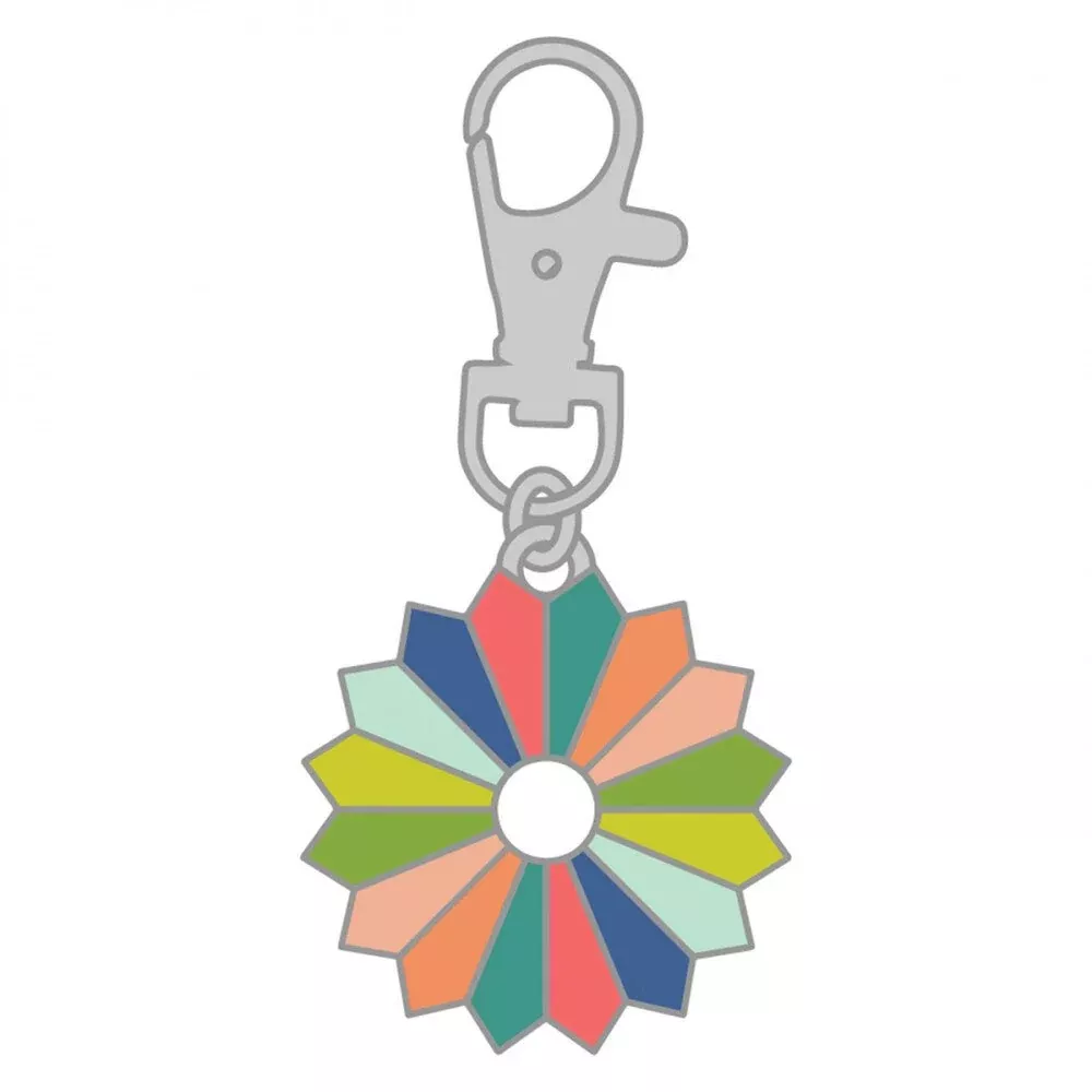 Sew Charming Dresden Enamel Charm