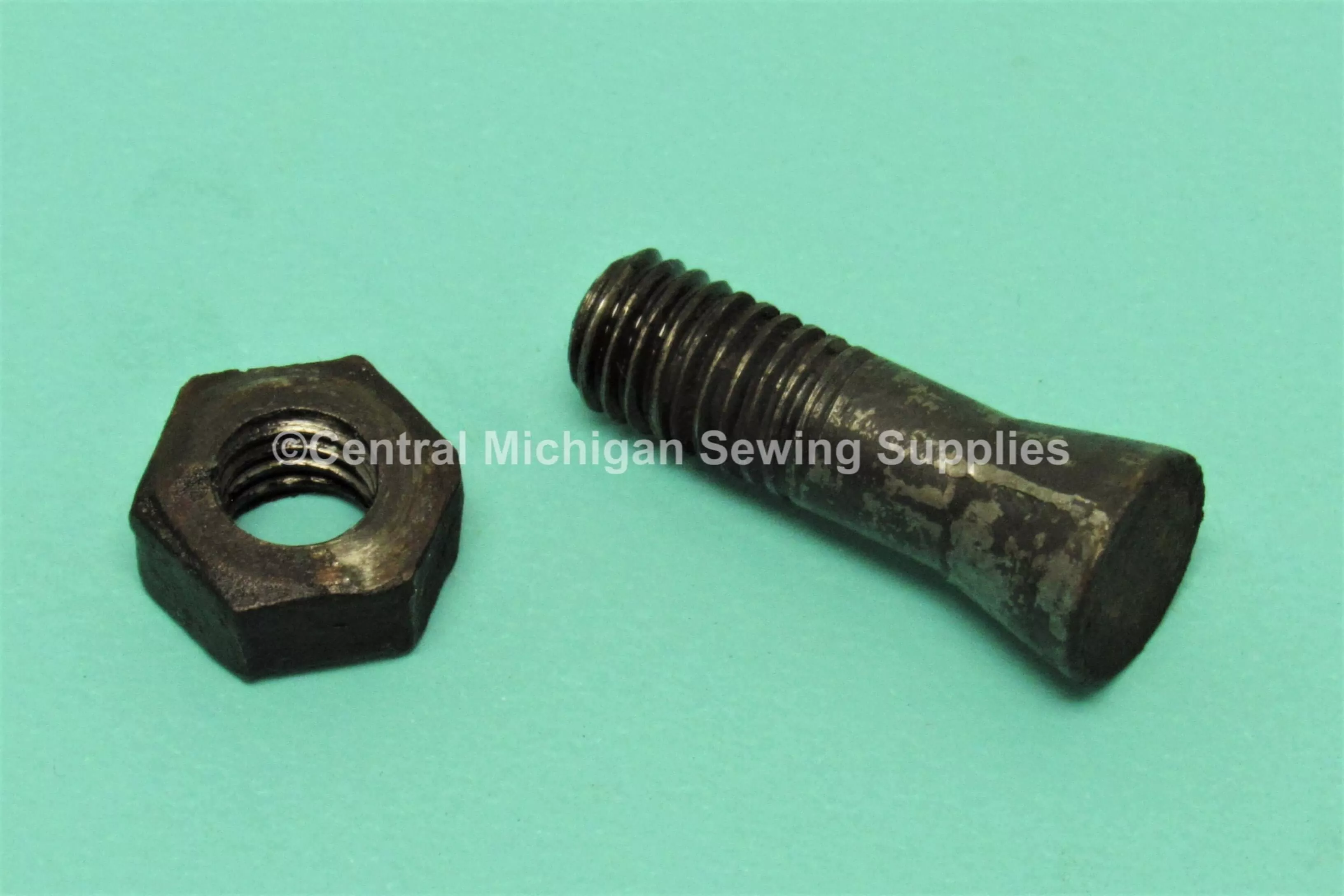 Singer Sewing Machine Home Treadle Cabinet Cast Iron Base Bolt Early 1890'S