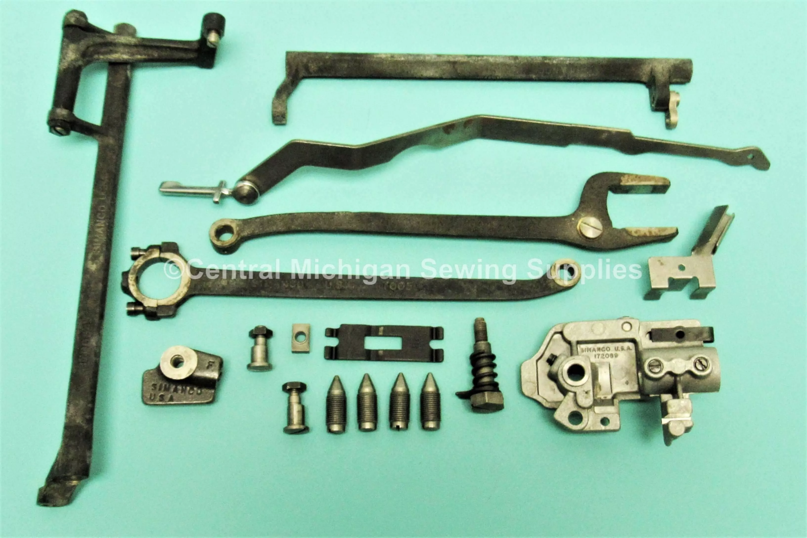 Singer Sewing Machine Model 403A Lower Assembly Parts Lot