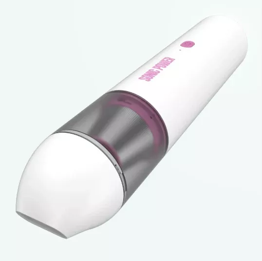 Sonic Power Mini Vacuum White/Pink