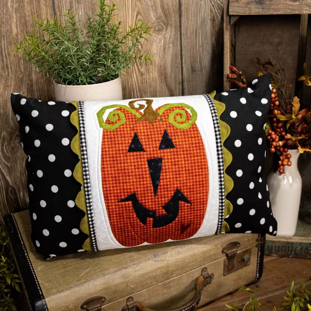 Spooky Jack Pillow Wrap & Cover Kit