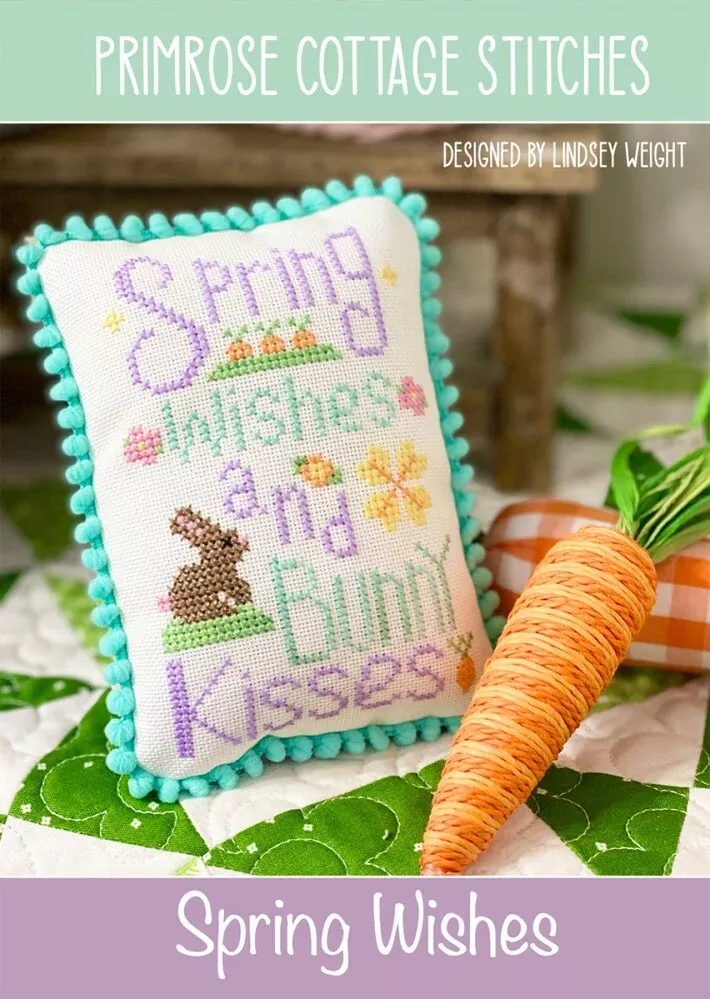 Spring Wishes Cross Stitch Pattern