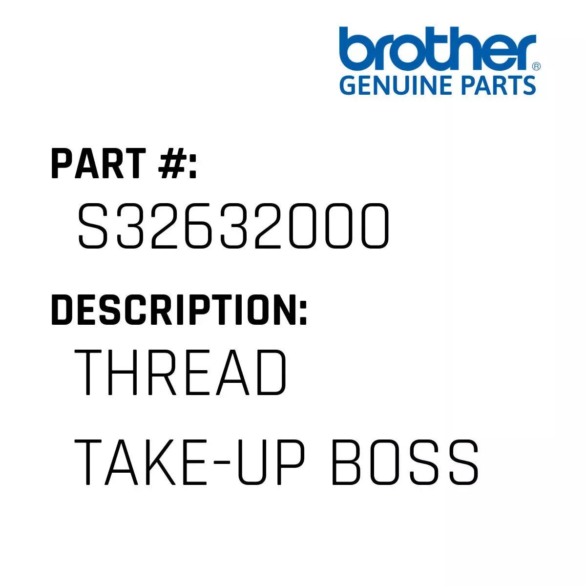 Thread Take-Up Boss - Brother #S32632000