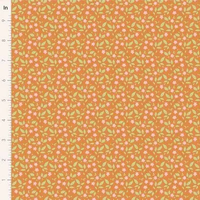 Tilda Sunday Brunch Tipsy Ginger - 1 Yard