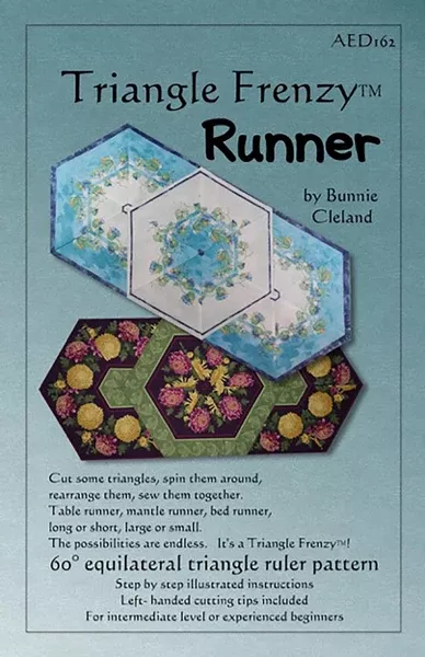 Triangle Frenzy Runner by Bonnie Cleland