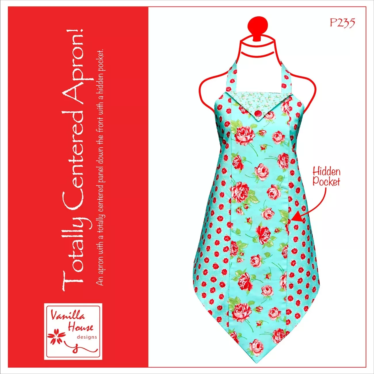 VANILLA HOUSE DESIGNS: Totally Centered Apron