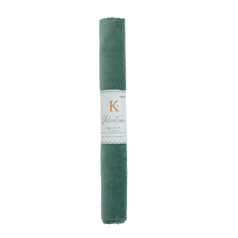 Velveteen - SAGE - 12 in x 24 in