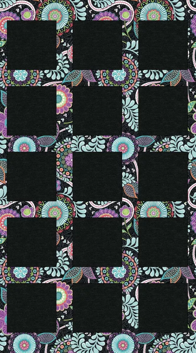 Vibrancy: Charcoal Squares