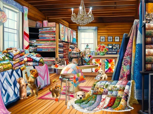 When Mama's Away Puzzle 1000pc