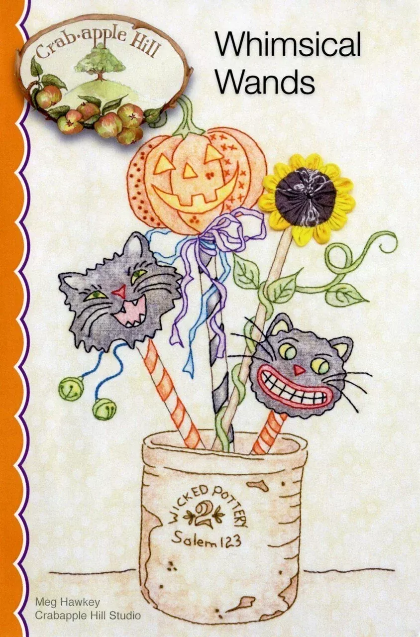 Whimsical Wands Stitchery