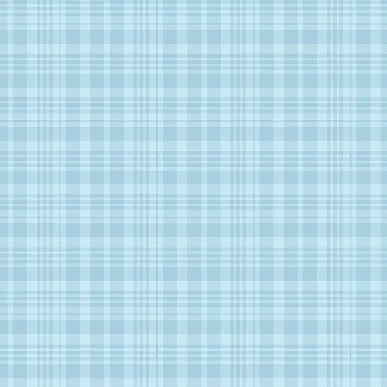 WINNIE THE POOH: Plaid-Blue (1/4 Yard)