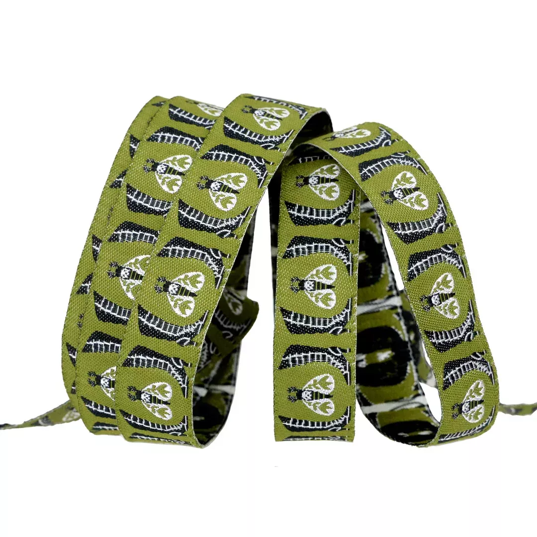 Witchy Ways Boots Renaissance Ribbon 5/8"