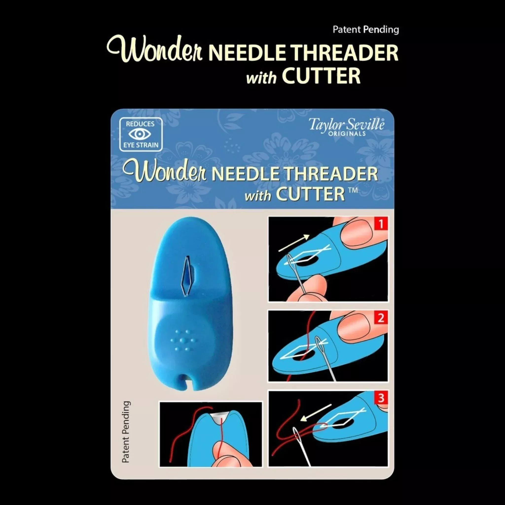 Wonder Needle Threader with Cutter - Taylor Seville