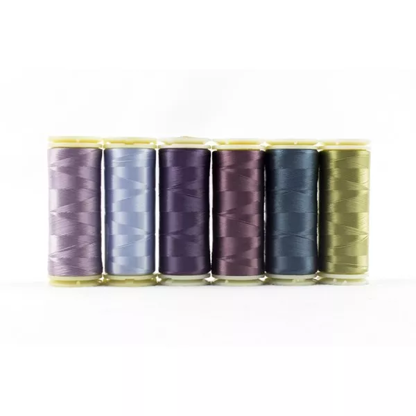 Wonderfil InvisaFil Mini Pack | 6 Colors | 400m Spools - Winter