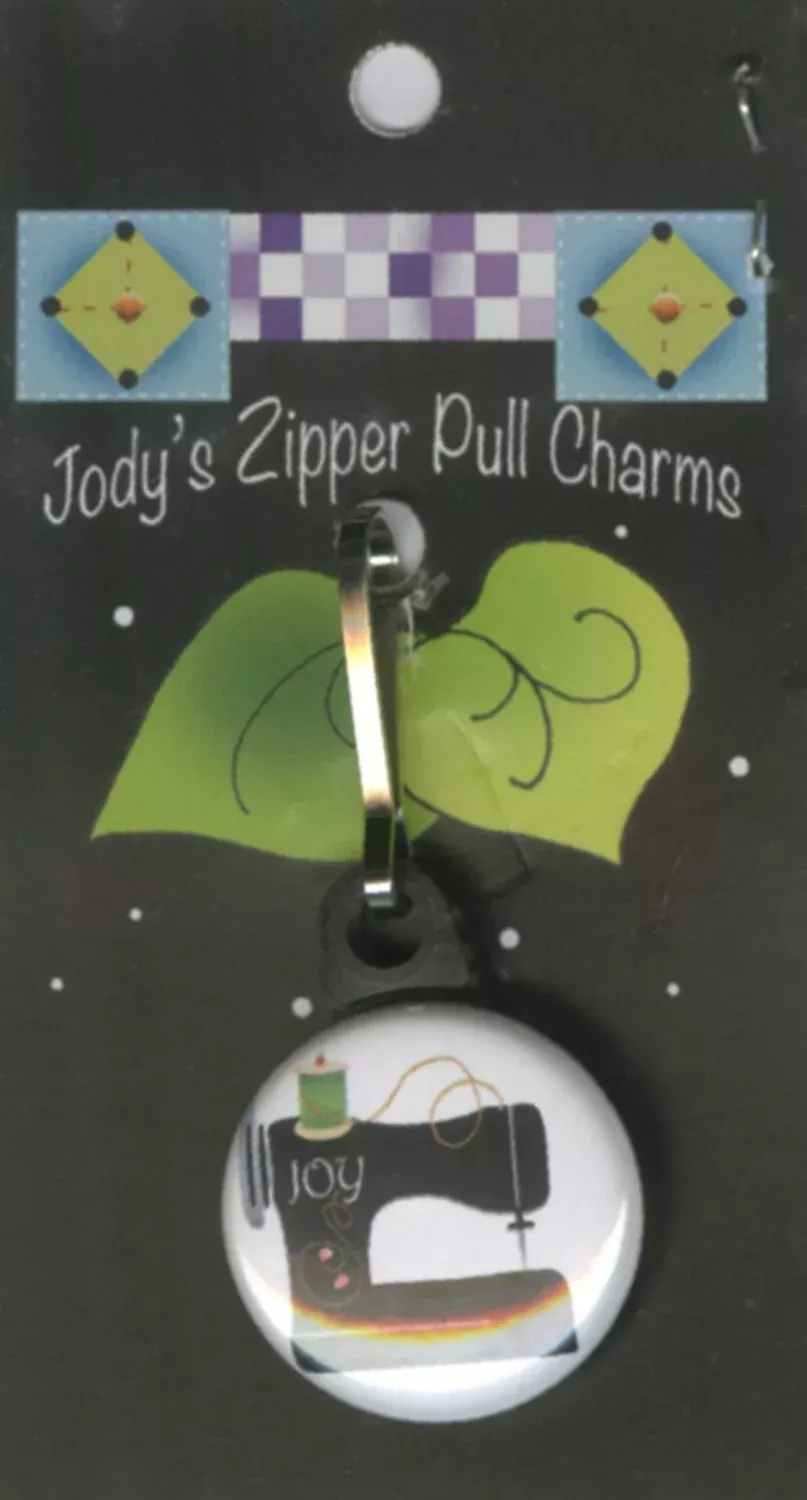 Zipper Charm - SEW MACHINE