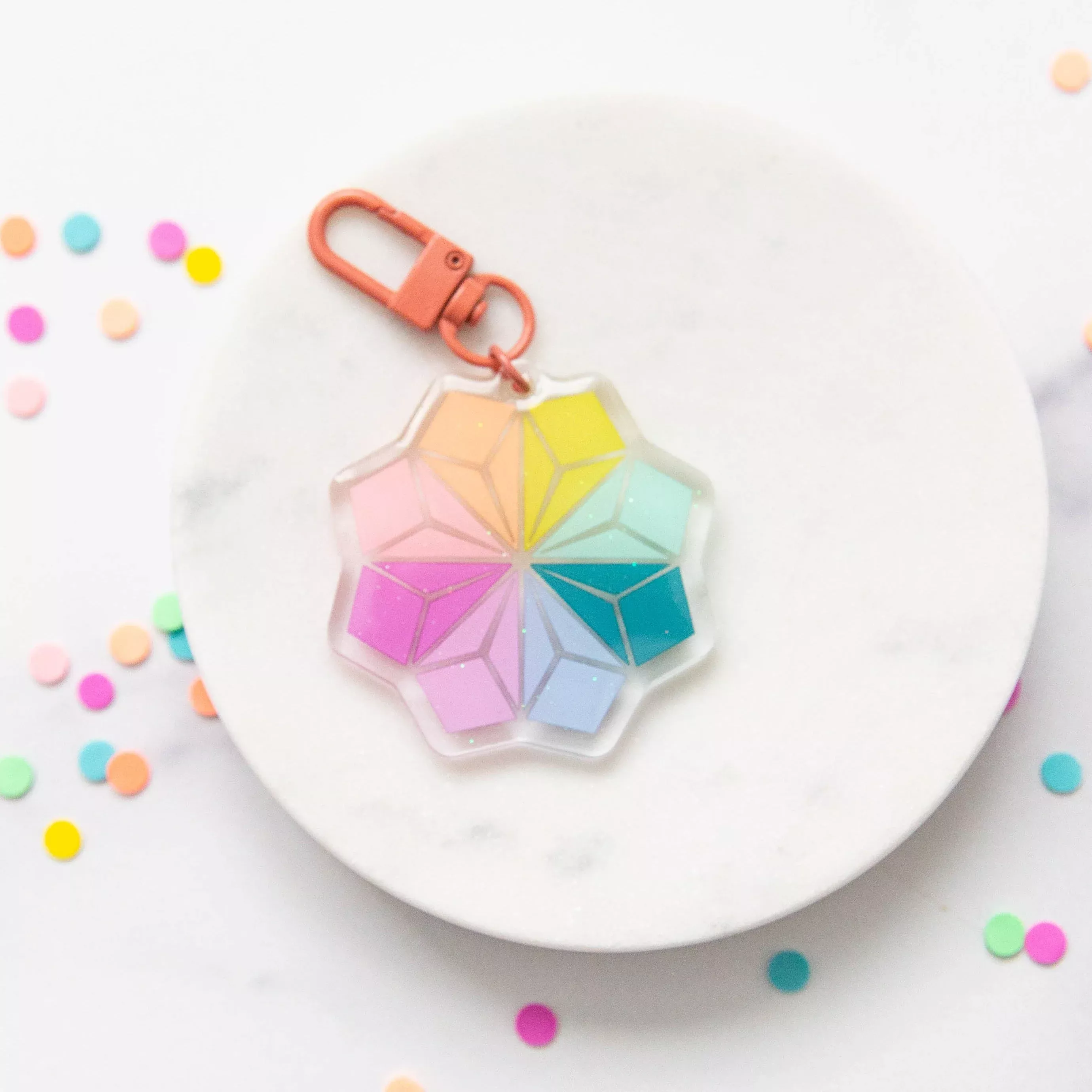 Zipper Pull: Quilters Twist
