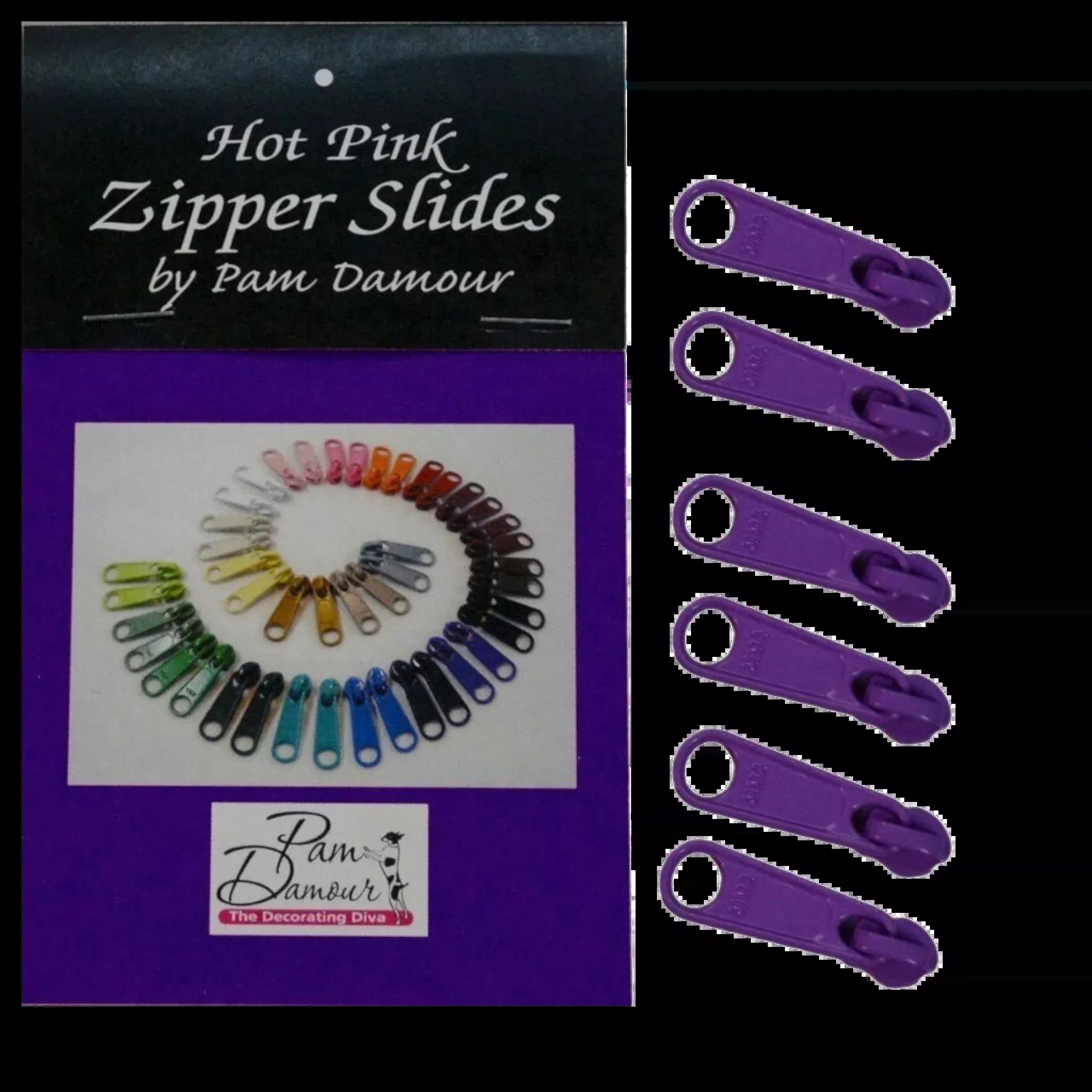 Zipper Slides - 6 Pack
