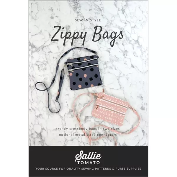 Zippy Bag Pattern by Sallie Tomato