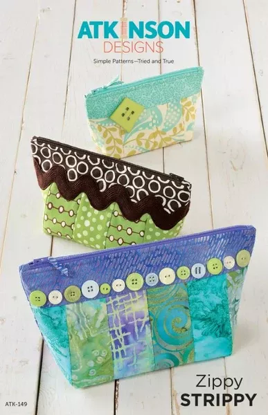 Zippy Strippy Pattern by Atkinson Designs