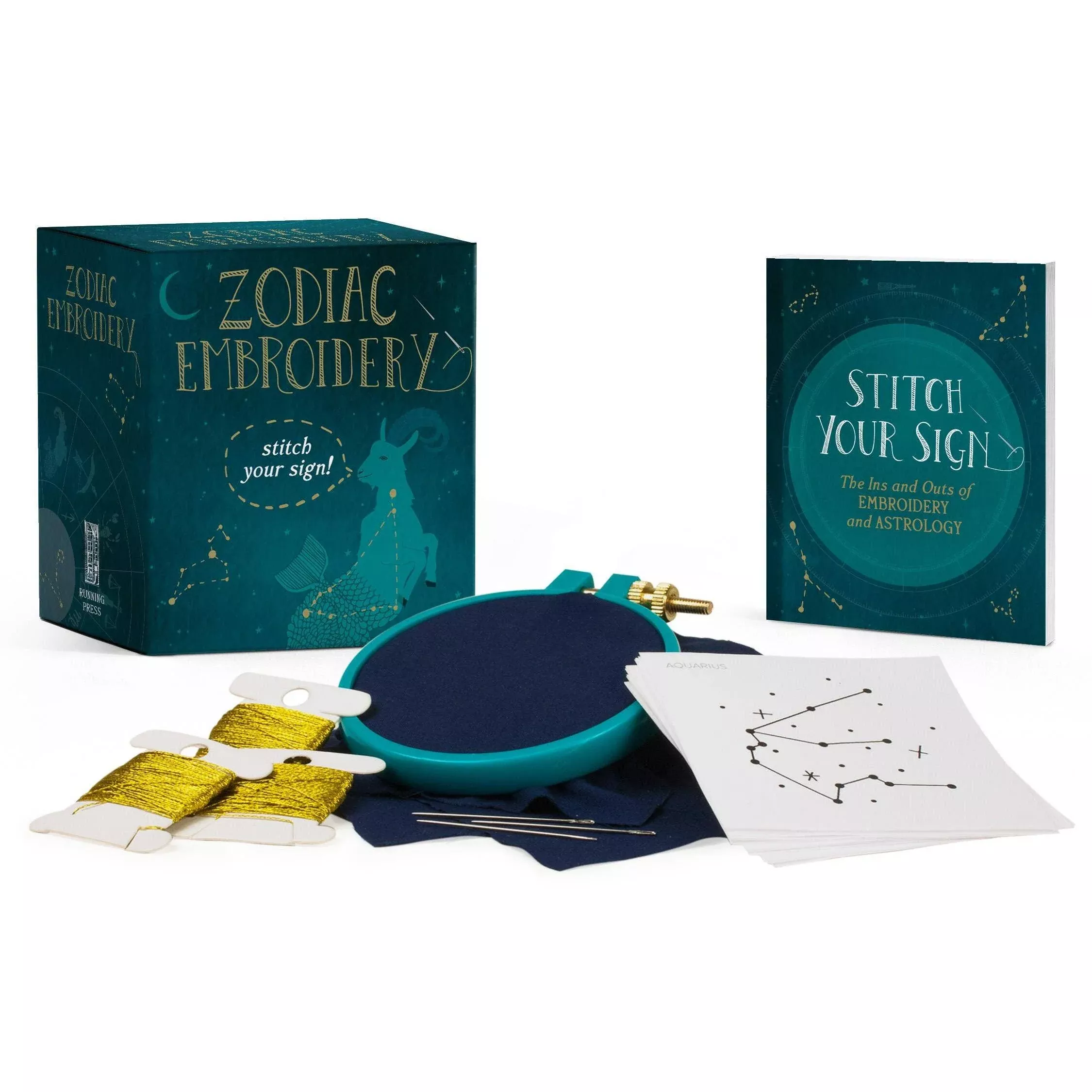 Zodiac Embroidery: Stitch Your Sign